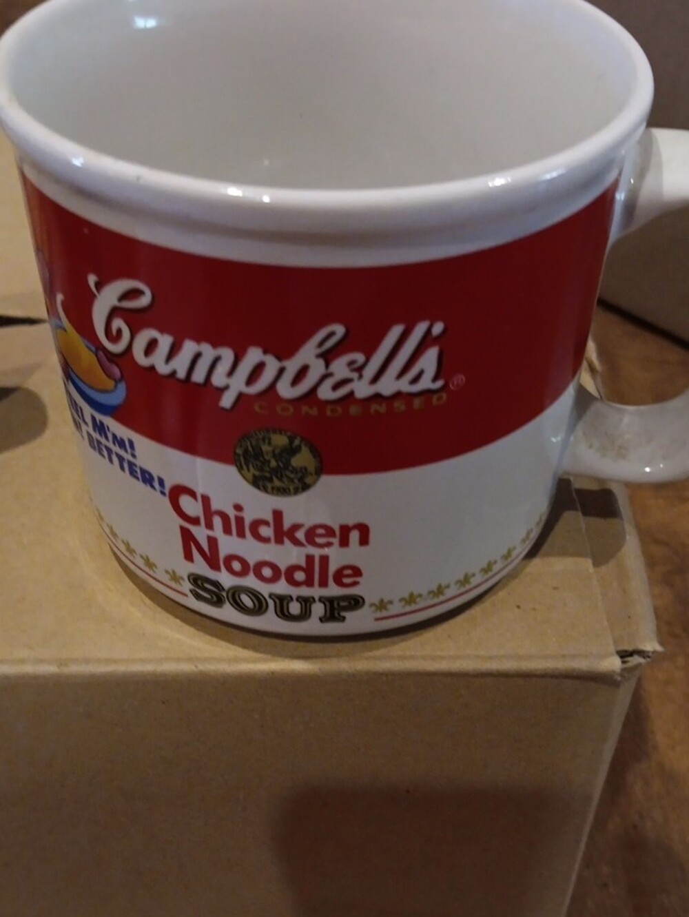 Red Soup-Themed Ceramic Mug Set - Red Campbells Soup - Picture 6 of 8